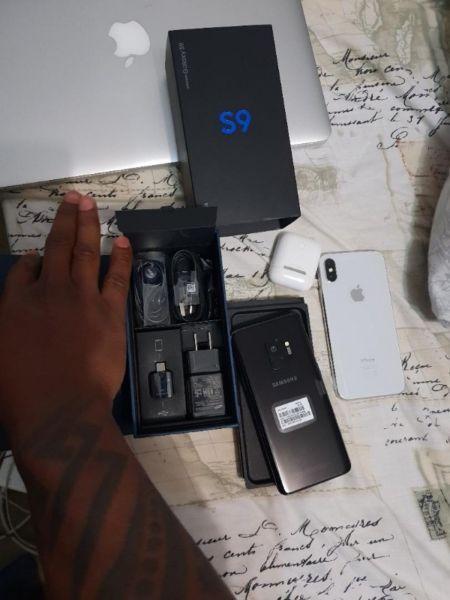 BRAND NEW ORIGINAL SAMSUNG GALAXY S9 BLACK FOR SALE ( 64GB )