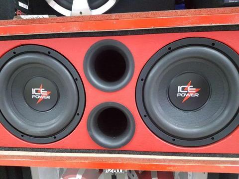 Ice Power subs in box 6000w brand new
