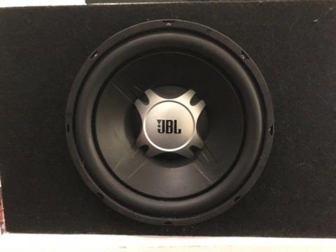 JBL sub and amp