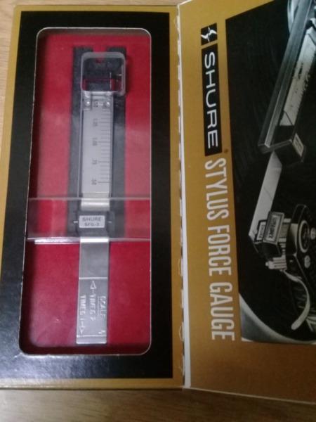 Shire stylus force tracking gauge