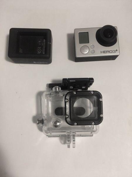 GoPro HERO3+: Black Edition Camera + WaterProof Case + Battery Charger