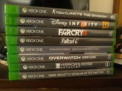 Xbox One Games MINT condition