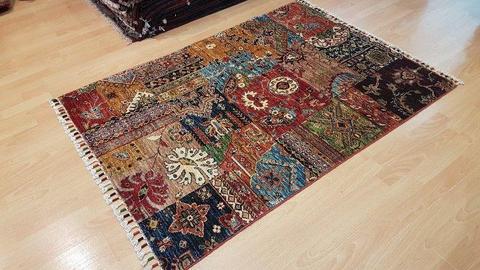 Persian Afghan Modern Ariana Carpet 147cm x 106cm Hand Knotted