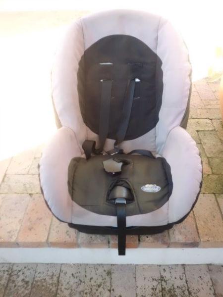 Car seat - well used as granny car seat but still functioning well R90