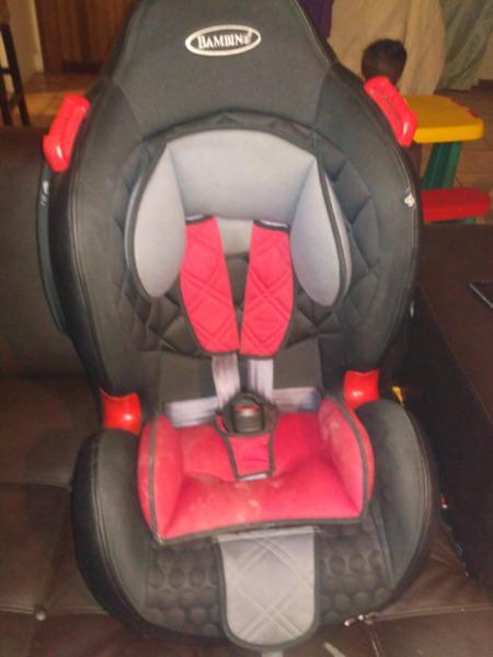 9-25kg Bambino F1 car seat available