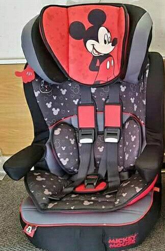 9-36kg Mickey Mouse car seat available