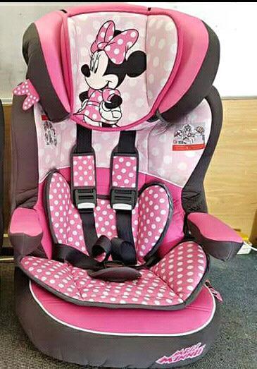 9-36kg Minnie Mouse car seat available