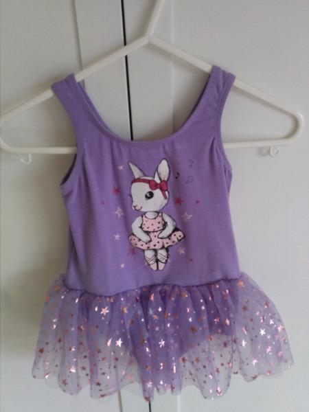 Purple Dance Dress. Age 4-5