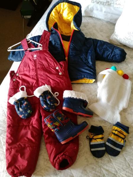 Baby ski outfit