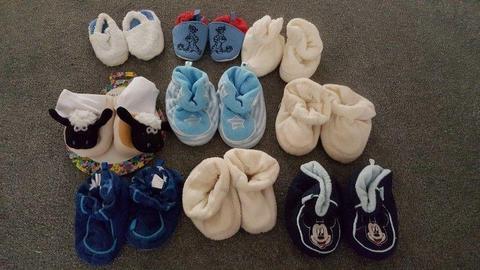 Baby and toddler shoes and slippers