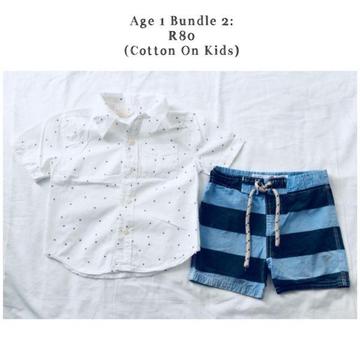 AGE 1-2 YEAR BOYS CLOTHING