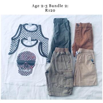 AGE 2-3 BOYS CLOTHING