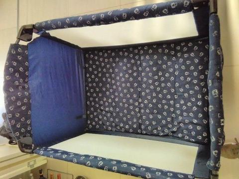Cute Camp cot for babies and pre toddlers