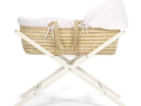 Brand new Mamas and Papas Moses basket and stand