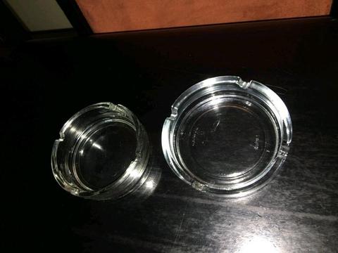 Glassware (ash trays)