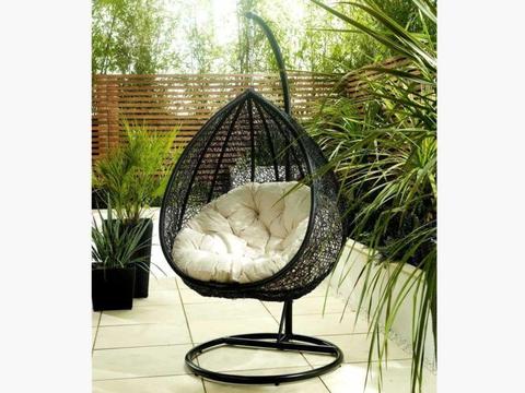 White Swing Chair