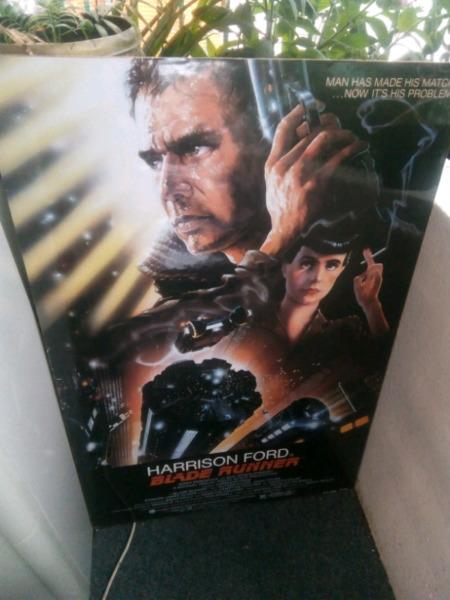 Original movies poster of Blade Runner from 1983