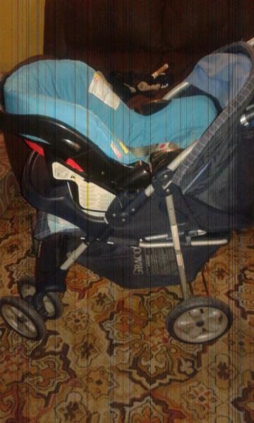 graco pram amd car seat