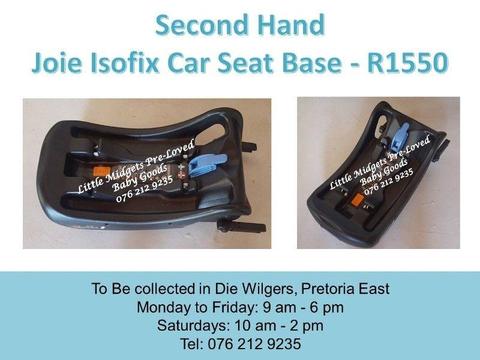 Second Hand Joie Isofix Car Seat Base