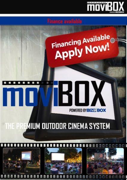 Get finance on your own Open air cinema screens and equipment