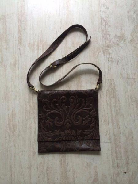Hand made Leather Bag from Venice, Italy