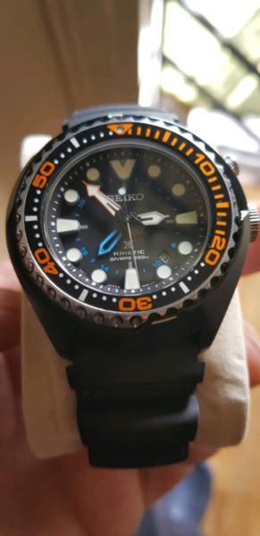Seiko prospex kinetic new box and papers