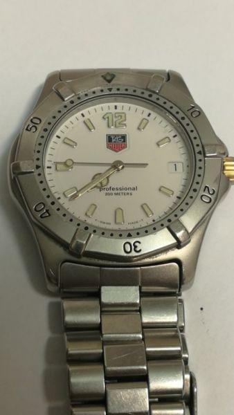 Tag Heuer Midsized watch preloved, good gondition