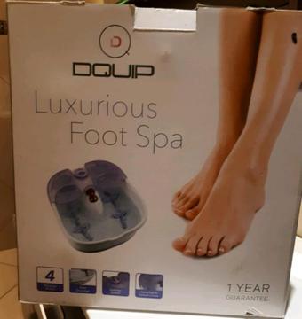 Electric foot spa. WhatsApp 0767874062