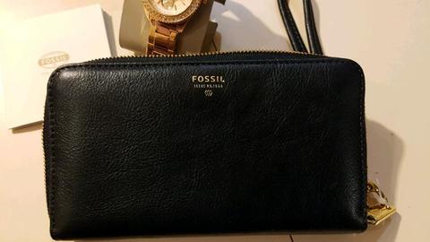Fossil purse and watch