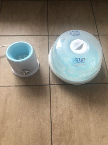 Avent bottle warmer and sterilizer