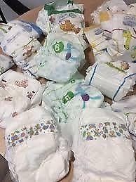 Good quality reject baby diapers bale