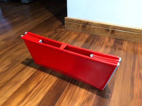 Foldable Baby bath - A Real Cool World Flexibath - Red in colour. In excellent condition