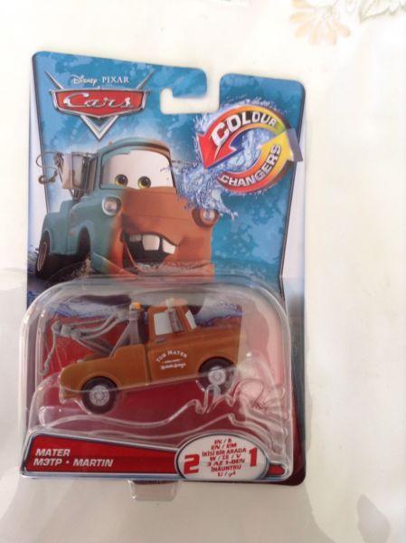 Disney Pixar Cars-Colour changes when put in water-Brand new sealed in box-R299 at stores