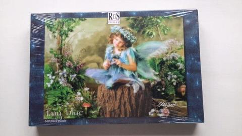 500 Piece Puzzle - Fairy Blue Lisa Jane Puzzle (New)