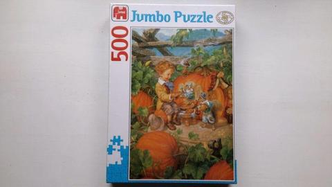 500 Piece Puzzle - Peter, Peter, Pumpkin Eater Puzzle (New)
