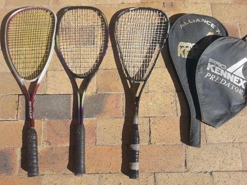 Old Squash Racquets for Sale (R100 each)