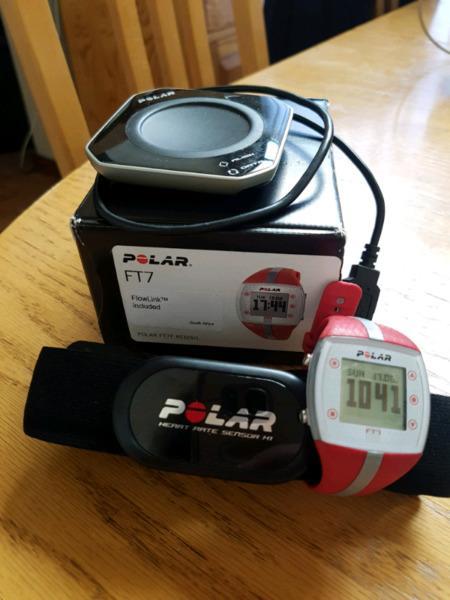 polar ft7 watch and heart rate strap