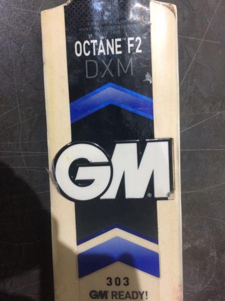 GM OCTANE F2 cricket bat plus helmet