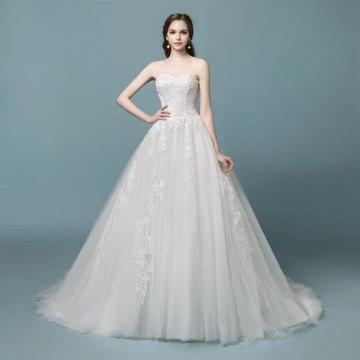 Beautiful A-Line Wedding Dress (WA003)