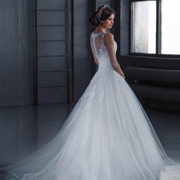 Exquisite A-Line Wedding Dress (WA013)
