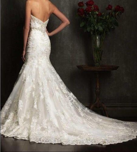 Lace Wedding Dress - Trumpet Silhouette (WT011)