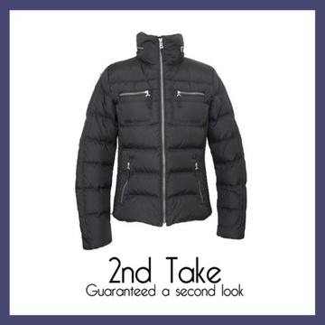 Warm designer bomber jackets like this one from Fire and Ice available for less at 2nd Take!