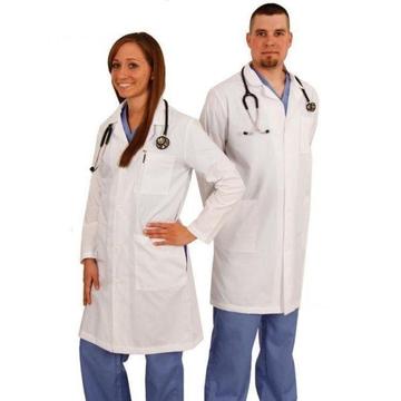 White Laboratory Coat medical Jackets, Drimac Jackets, Safety Clothes, PPE
