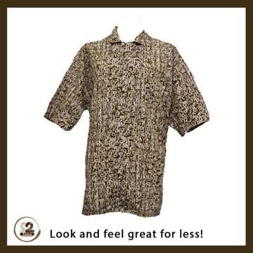Layer up this with this over sized men's printed shirt this winter season