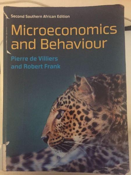 Microeconomics and Behaviour