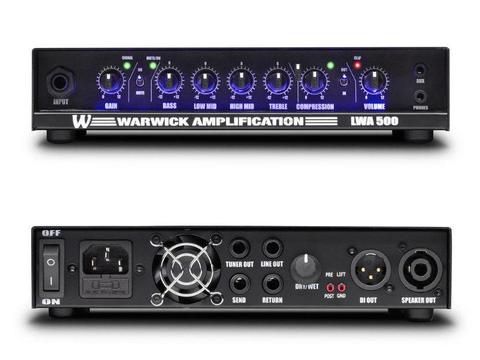 WARWICK LWA500B 500watt bass head,plus WCA 408 400w cab.NEW STOCK. Clearance Sale