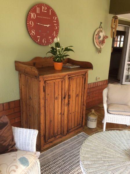 Old Cape pine cupboard