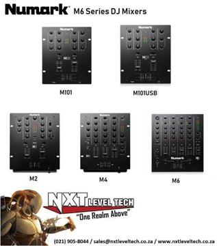 Numark M Series DJ Mixers with Full Brand New 12 Month Warranty