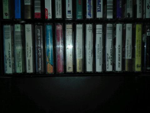 Vintage mint condition cassette music tapes