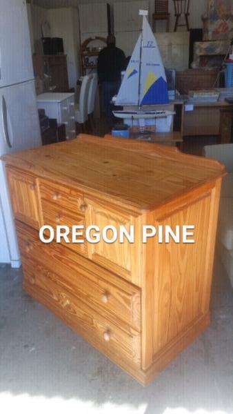 ✔ OREGON PINE Chest of Drawers